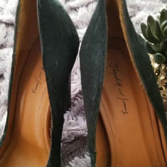 ELIZABETH & JAMES Mason Pony Hair Platform Pumps - Picture 8 of 10